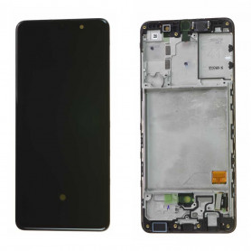 Ecran Samsung Galaxy A41 (A415) Noir (Service Pack)