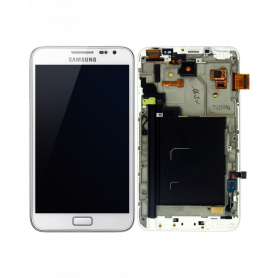 SAMSUNG Galaxy Note (N7000) Ecran Complet Blanc (Service Pack)