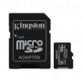 Carte Mémoire Kingston Canvas Select Plus 128GB - Micro SDHC + Adaptateur SD (Origine)