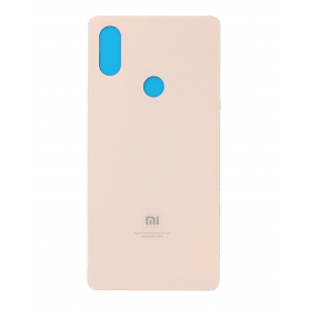 Vitre arrière Xiaomi Mi 8SE Or - Avec logo + Adhesif