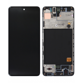 SAMSUNG Galaxy M51 2020 (M515) Ecran Complet Noir (Service Pack)