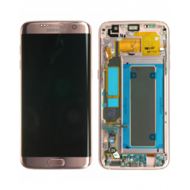 SAMSUNG Galaxy S7 Edge (G935F) Ecran Complet Rose (Service Pack)