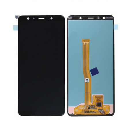 Écran Samsung Galaxy A7 2018 (A750F) Noir (Service Pack)