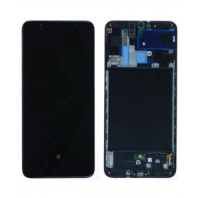 SAMSUNG Galaxy A70 (A705F) Ecran Complet Noir (Service Pack)