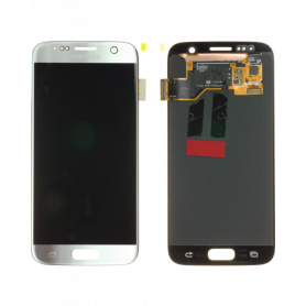 SAMSUNG Galaxy S7 (G930F) Ecran Complet Argent (Service Pack)