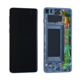 SAMSUNG Galaxy S10 (G973) Ecran Complet Vert + Châssis (Service Pack)