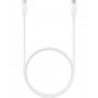 Câble Type-C / Type-C Samsung 5A 100 W Blanc - Retail Box (Origine)