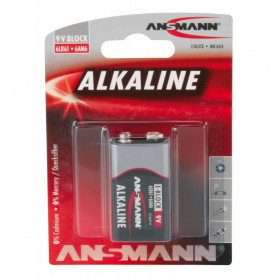 Pile E-Block Alcaline ANSMANN 6LR61 9V