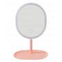 Miroir de Maquillage Lumineux LED - Rose