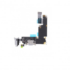 Connecteur de Charge iPhone 6 Plus Noir + Micro + Prise Jack + Antenne GSM
