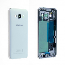 Châssis central Coque arrière Samsung Galaxy A3 (A300FU) Blanc Origine