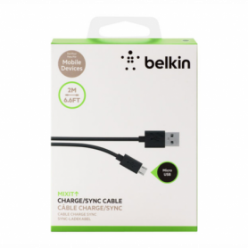 Câble Micro-USB 2m BELKIN - Noir