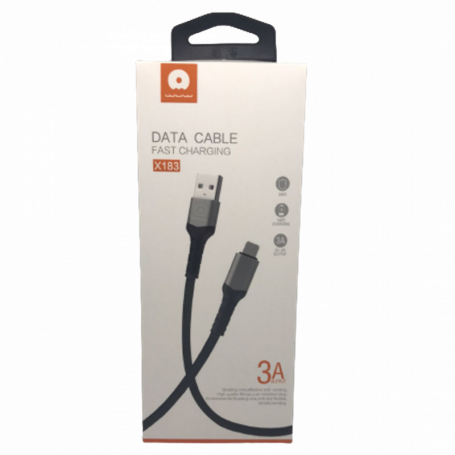 Câble USB / Lightning 3A Noir - X183 (WUW)