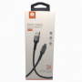 Câble USB / Lightning 3A Noir - X183 (WUW)