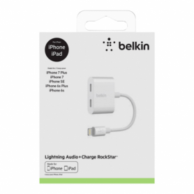 Adaptateur Lightning Audio / Charge RockStar BELKIN