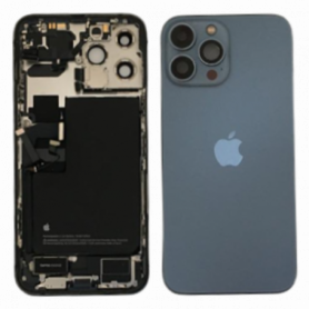Châssis Arrière iPhone 13 Pro Max avec Batterie Bleu Alpin - Grade A