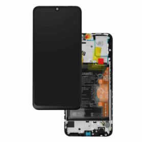 Ecran Huawei P Smart 2019 Noir Sur Châssis + Batterie (Service Pack)