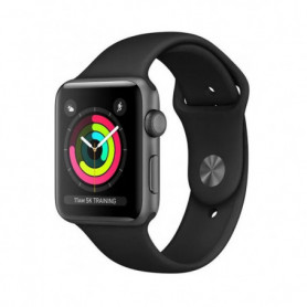 Montre Connectée Apple Watch Série 3 GPS 42mm Noir - Grade A