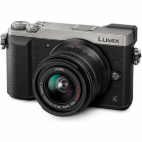Appareil photo Panasonic Lumix GX80 Argent + 14-42mm
