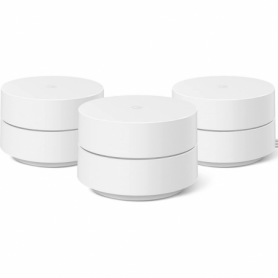 Pack de 3 Routeurs Google Wifi Mesh - Blanc