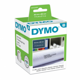Étiquettes D'adresse Grand Format Dymo - 36 x 89 mm