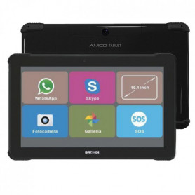 Tablette Brondi Amico 10,1" 1+8GB Wi-Fi+Cellulaire Noir
