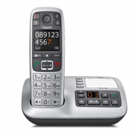 Téléphone Fixe sans Fils Gigaset E550A - Argent