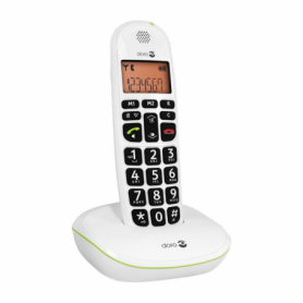 Téléphone Fixe sans Fils Doro PhoneEasy 100W - Blanc