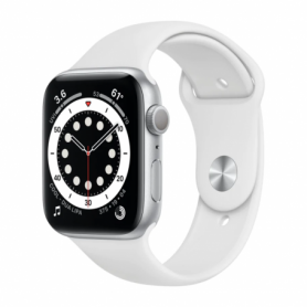 Montre Connectée Apple Watch Series 6 Cellular 44mm Aluminium Blanc - Grade D