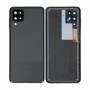 Vitre arrière Samsung Galaxy A12 (A125F) Noir (Service Pack)