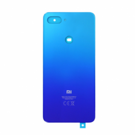 Vitre arrière Xiaomi Mi 8 Lite Aurora Blue + Adhesif