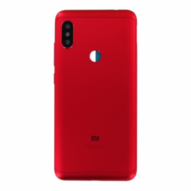 Vitre arrière Xiaomi Redmi Note 6 Pro Rouge + Adhesif