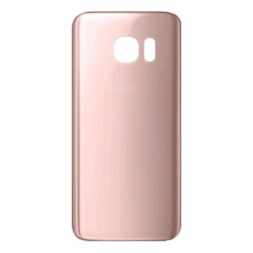 Vitre arrière Samsung Galaxy S7 Edge (G935F) Rose (Sans Logo)
