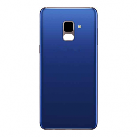 Vitre arrière Samsung Galaxy A8 Plus 2018 (A730F) Bleu (Sans Logo)