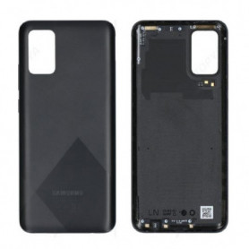 Vitre arrière Samsung Galaxy A02S Noir (Original Démonté) - Grade A