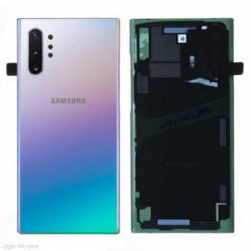 Vitre arrière Samsung Galaxy Note 10 Plus Argent (Original Démonté) - Grade AB