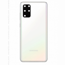 Vitre arrière Samsung Galaxy S20 Plus Blanc (Original Démonté) - Grade AB