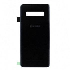 Vitre arrière Samsung Galaxy S10 Plus Noir (Original Démonté) - Grade A