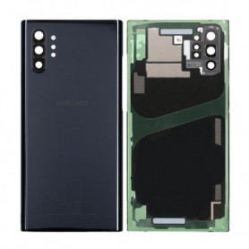 Vitre arrière Samsung Galaxy Note 10 Plus Noir (Original Démonté) - Grade AB