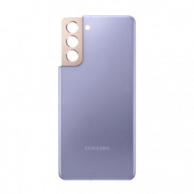 Vitre arrière Samsung Galaxy S21 5G Phantom Violet (Original Démonté) - Grade A