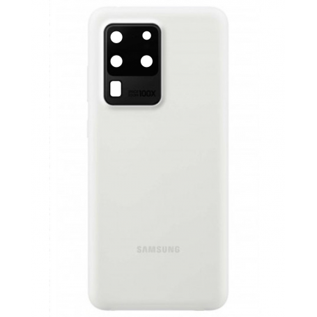 Vitre arrière Samsung Galaxy S20 Ultra Blanc (Original Démonté) - Grade A
