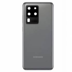 Vitre arrière Samsung Galaxy S20 Ultra Gris (Original Démonté) - Grade A