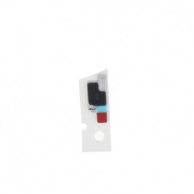 Support Flash / Nappe Power avec grille anti-poussière Microphone iPhone 14 / 14 Plus (Blanc)