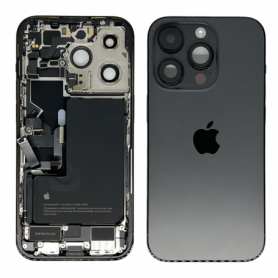 Châssis Arrière iPhone 14 Pro avec Batterie Noir (Origine Demonté) - Grade A