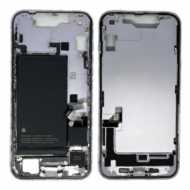 Châssis Arrière iPhone 14 Plus sans Vitre Arrière avec Batterie Violet (Origine Demonté) - Comme Neuf