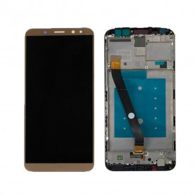 Ecran Complet Huawei Mate 10 Lite Noir LCD + Vitre Tactile Sur Châssis Original