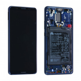 Ecran complet Huawei Mate 10 Pro (BLA-L09) Bleu LCD+ Vitre Tactile Sur Chassis Original