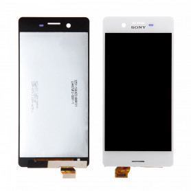 Écran Sony Xperia X (F5121) Blanc LCD + Vitre Tactile