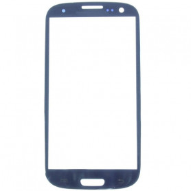 Vitre bleue + Stickers - Samsung Galaxy S3