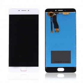 Ecran Meizu M5 Note Blanc Vitre Tactile + LCD